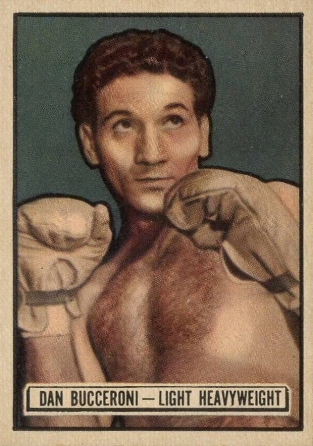 1951 Topps Ringside  Dan Bucceroni #19 Other Sports Card