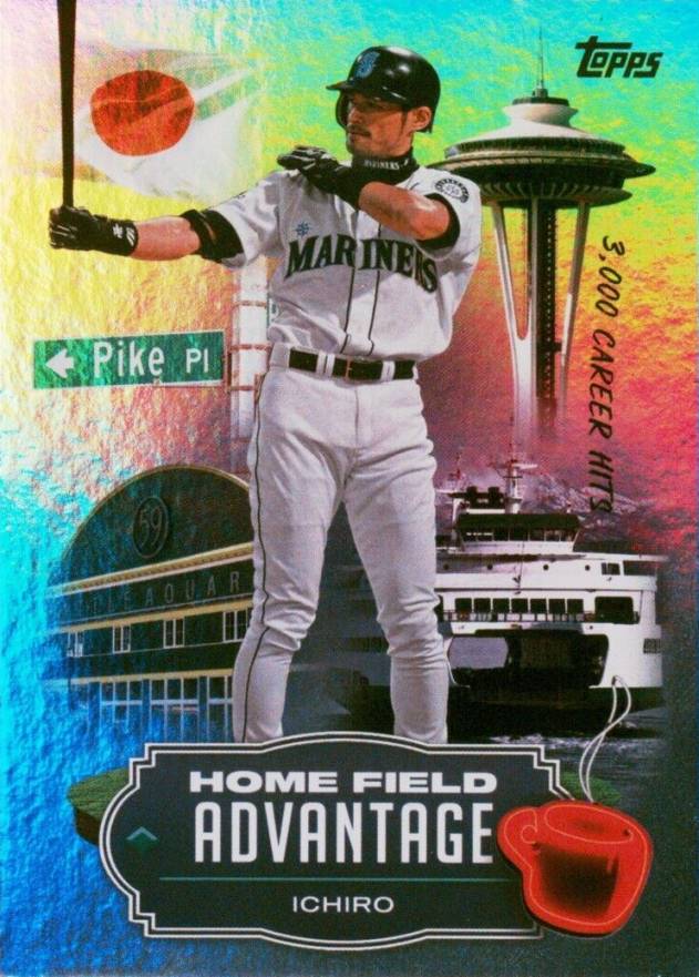 2023 Topps Legendary Home Field Advantage Ichiro #LHA-1 Baseball Card