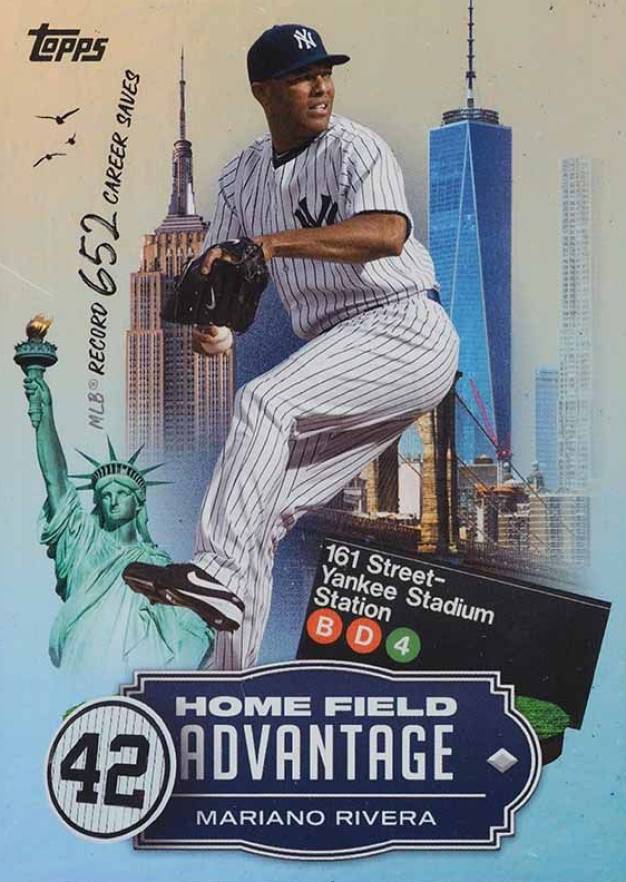 2023 Topps Legendary Home Field Advantage Mariano Rivera #LHA-3 Baseball Card