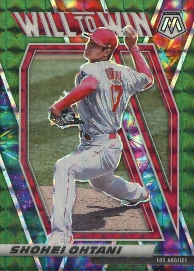 2021 Panini Mosaic Will to Win Shohei Ohtani #WTW8 Baseball Card