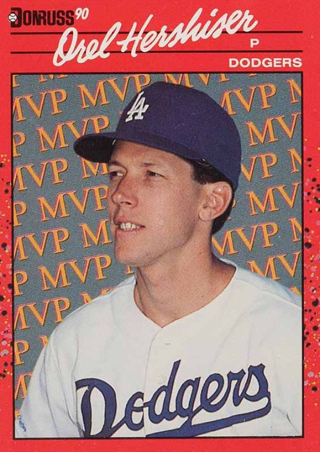 1990 Donruss MVP Orel Hershiser #BC-5 Baseball Card