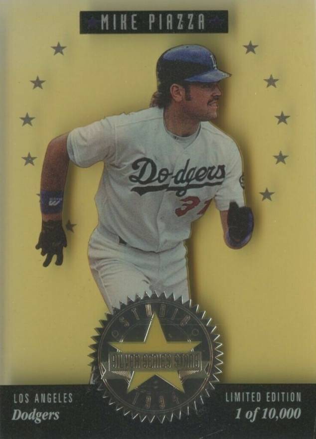 1994 Studio Series Stars Mike Piazza #6 Baseball Card