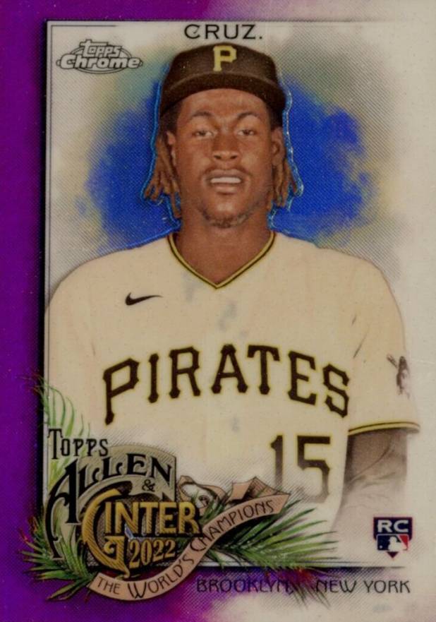 2022 Topps Allen & Ginter Chrome Oneil Cruz #122 Baseball Card