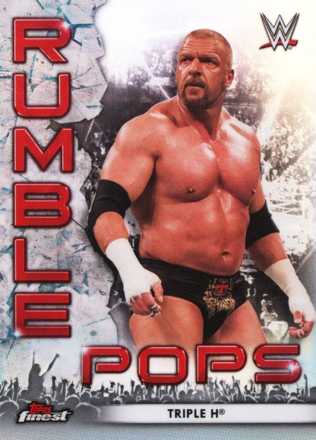 2021 Topps Finest WWE Rumble Pops Triple H #RP-4 Other Sports Card