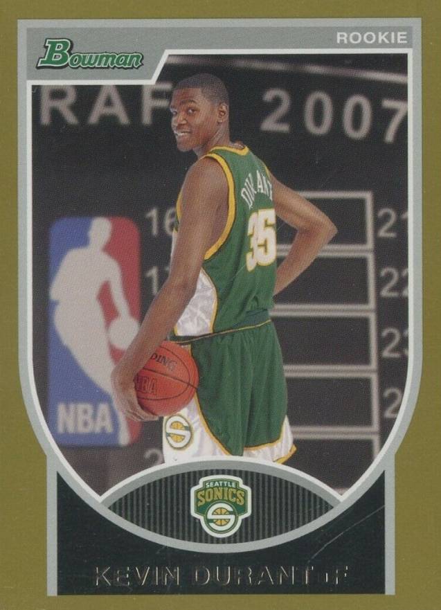 2007 Bowman Kevin Durant #111 Basketball Card