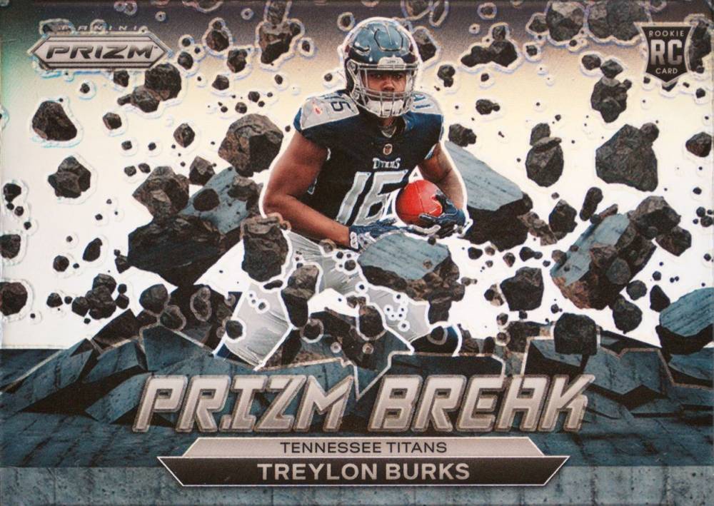 2022 Panini Prizm Prizm Break Treylon Burks #PB9 Football Card