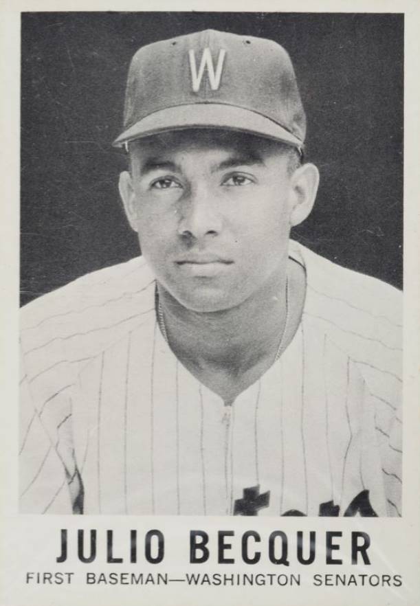 1960 Leaf Julio Becquer #43 Baseball Card