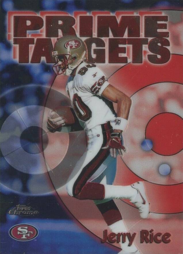 1998 Topps Chrome Season's Best Jerry Rice #27 Football Card