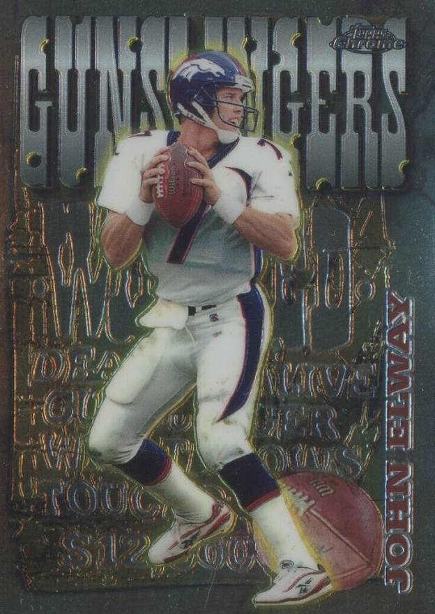 1998 Topps Chrome Season's Best John Elway #10 Football Card