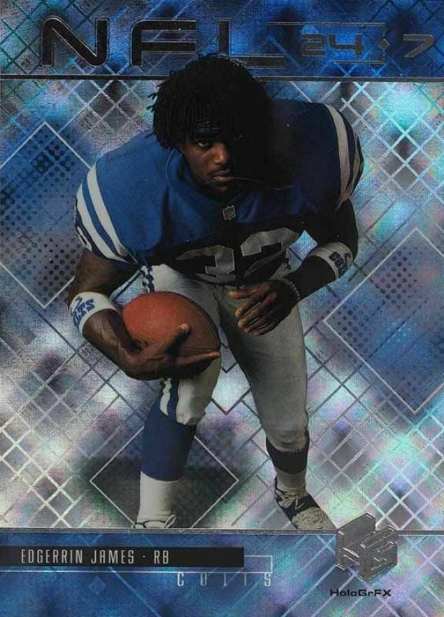 1999 Upper Deck Hologrfx 24/7 Edgerrin James #N11 Football Card