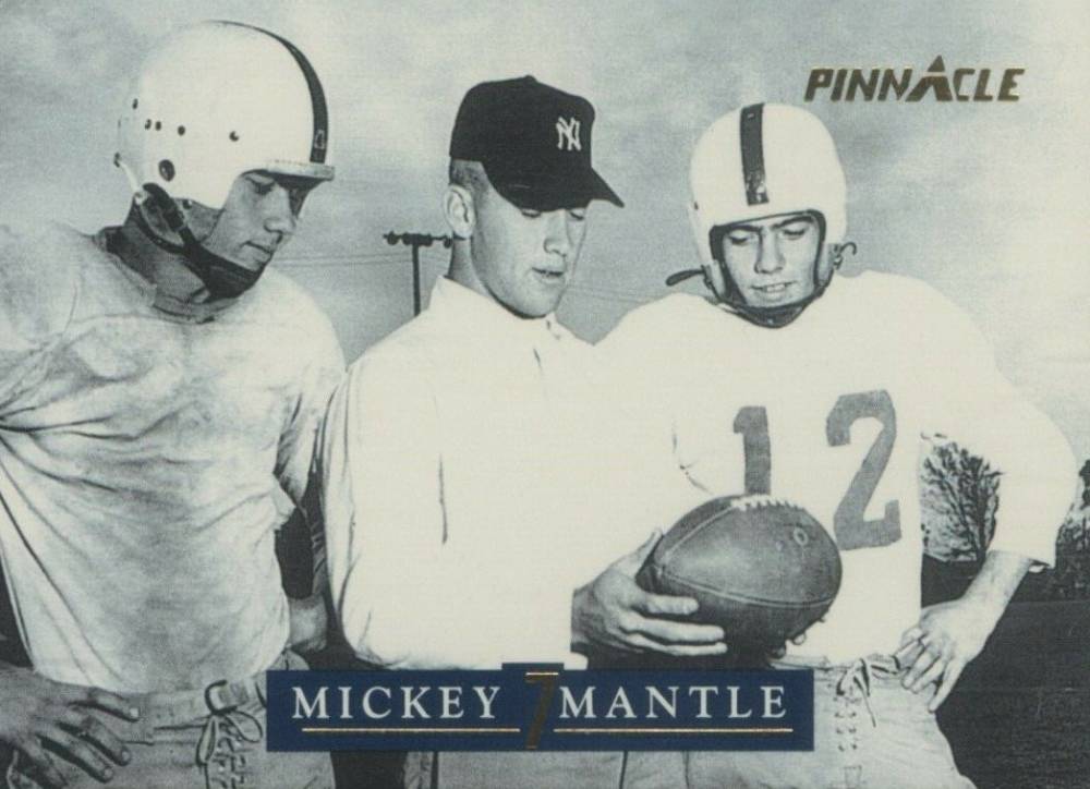 1992 Pinnacle Mickey Mantle Mickey Mantle/Stan Musial #24 Baseball Card