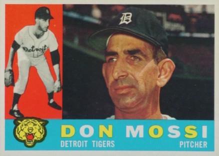 1960 Topps Don Mossi #418 Baseball Card