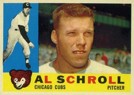 1960 Topps Al Schroll #357 Baseball Card