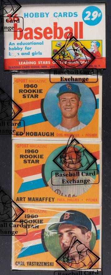 1960 Topps Rack Pack #RP Baseball Card