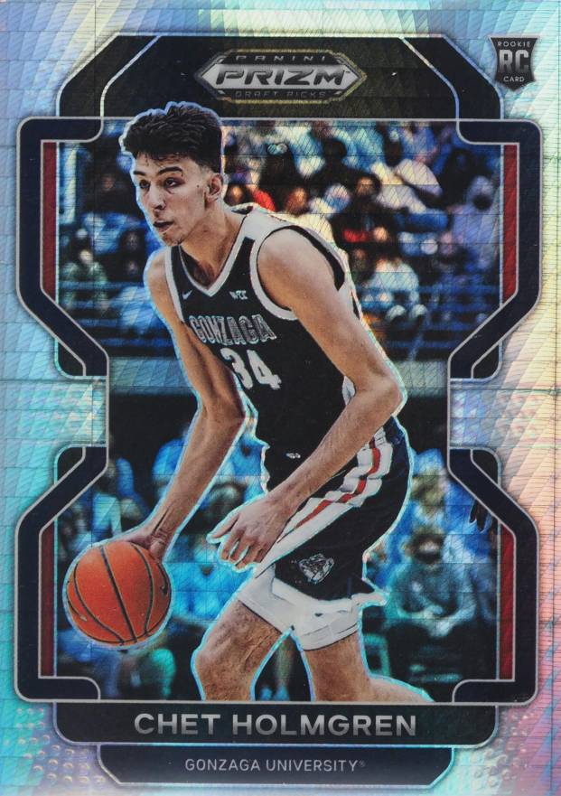 2022 Panini Prizm Draft Picks Chet Holmgren #51 Basketball Card