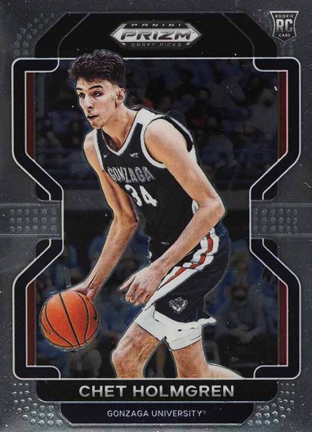 2022 Panini Prizm Draft Picks Chet Holmgren #51 Basketball Card