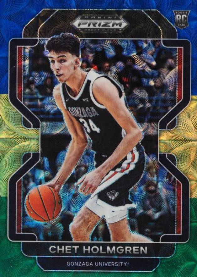 2022 Panini Prizm Draft Picks Chet Holmgren #51 Basketball Card