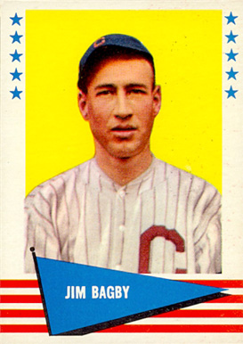 1961 Fleer Jim Bagby Jr. #92 Baseball Card