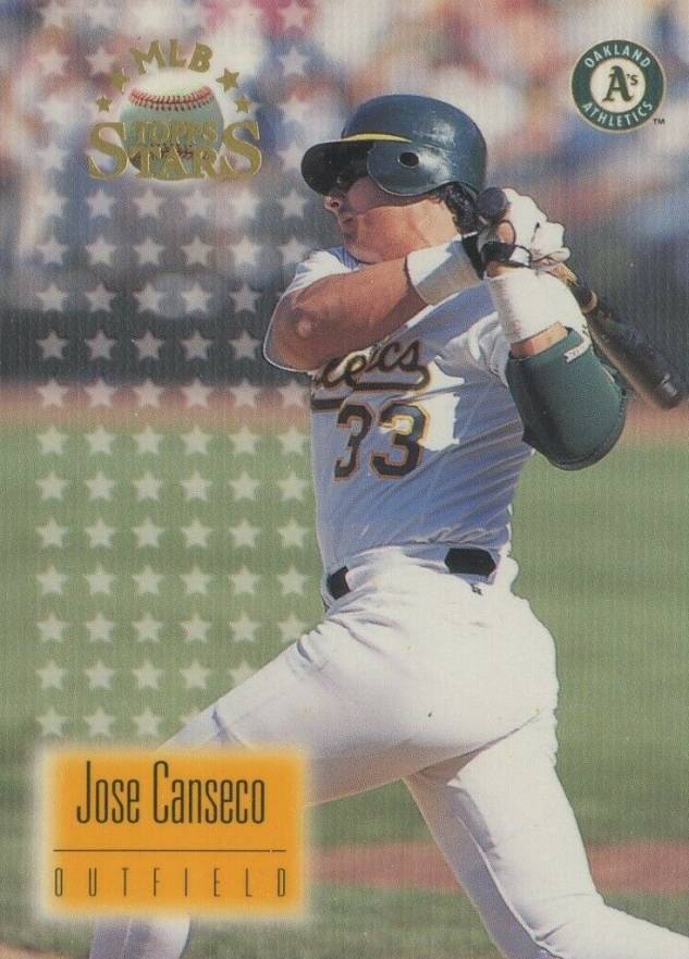 1997 Topps Stars Jose Canseco #19 Baseball Card