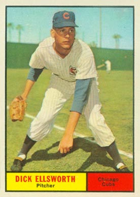 1961 Topps Dick Ellsworth #427 Baseball Card