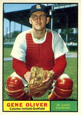 1961 Topps Gene Oliver #487 Baseball Card