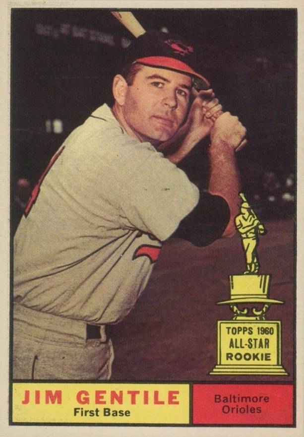 1961 Topps Jim Gentile #559 Baseball Card