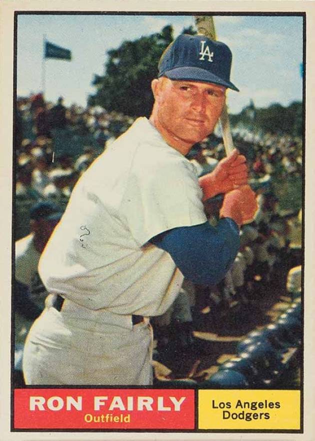 1961 Topps Ron Fairly #492e Baseball Card