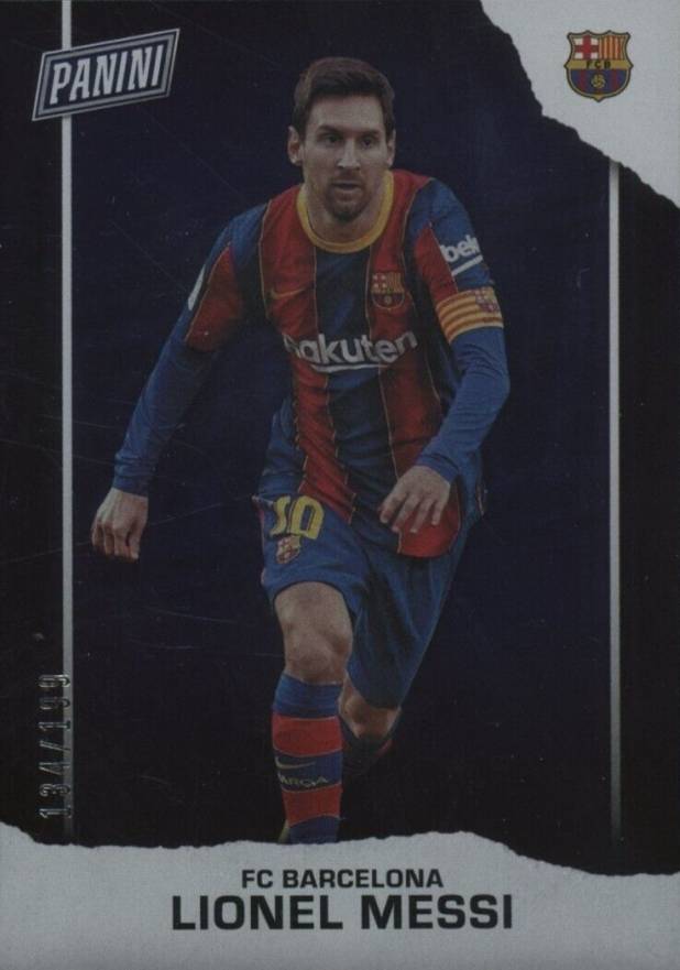 2021 Panini Father's Day Lionel Messi #LM Soccer Card