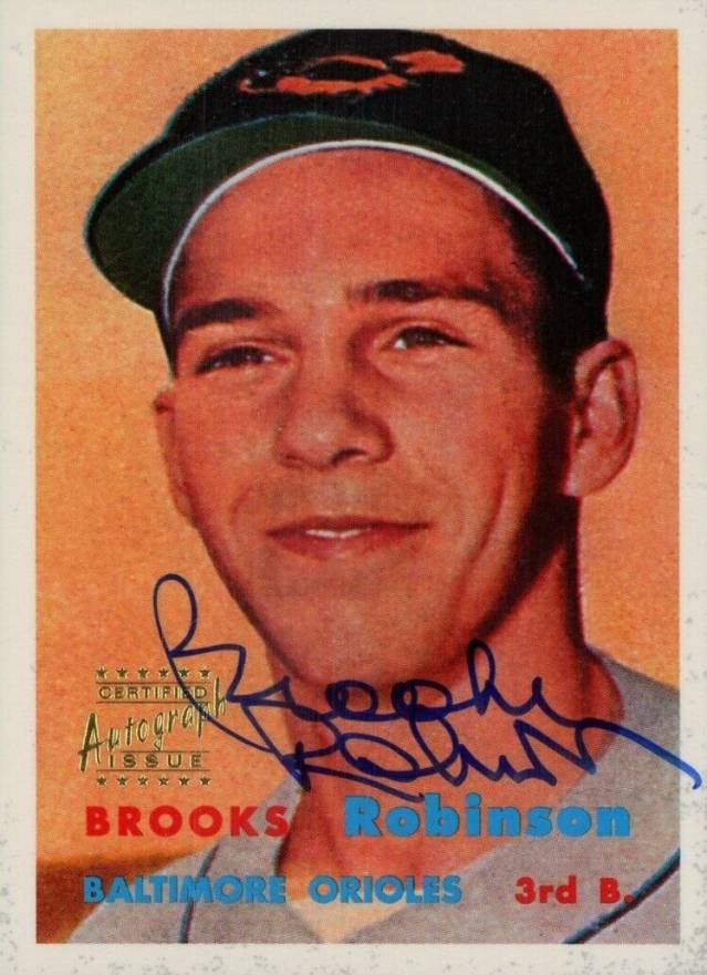 1997 Topps Stars Rookie Reprint Brooks Robinson #13 Baseball Card