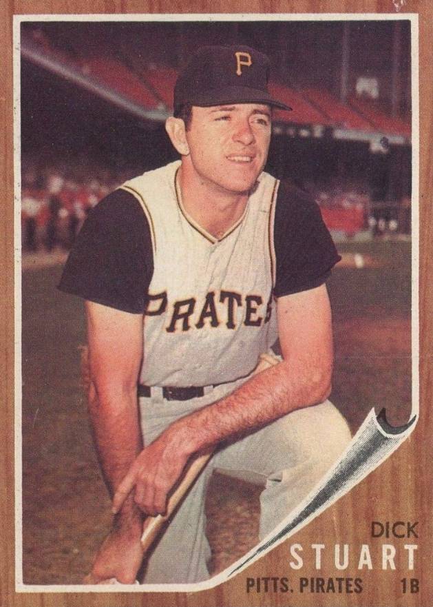 1962 Topps Dick Stuart #160 Baseball Card