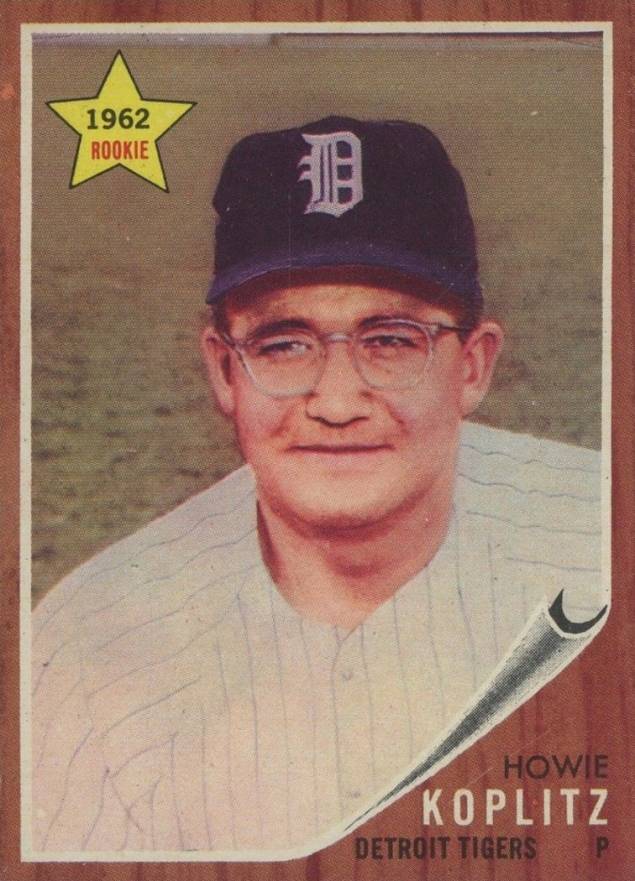 1962 Topps Howie Koplitz #114 Baseball Card