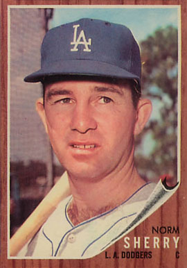 1962 Topps Norm Sherry #238 Baseball Card
