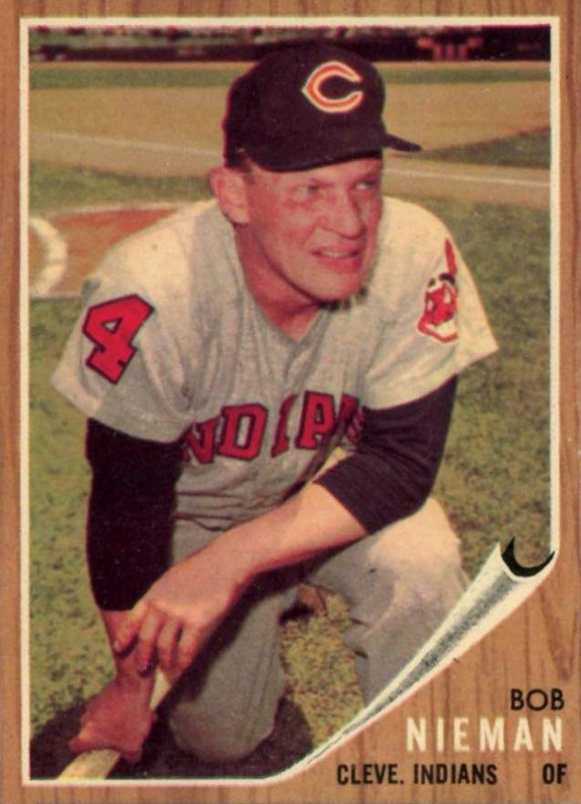1962 Topps Bob Nieman #182GT Baseball Card
