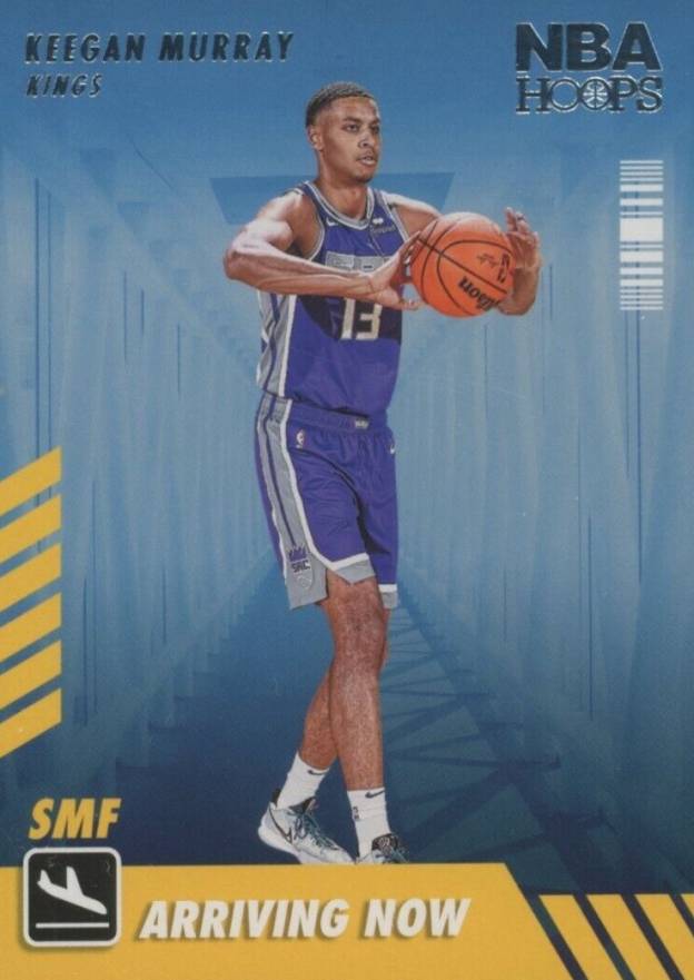 2022 Panini NBA Hoops Arriving Now Keegan Murray #4 Basketball Card