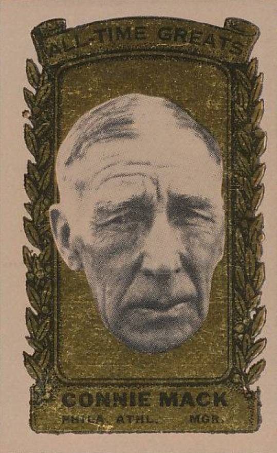 1963 Bazooka All-Time Greats Connie Mack #18 Baseball Card