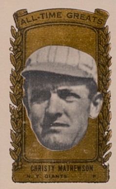 1963 Bazooka All-Time Greats Christy Mathewson #4 Baseball Card