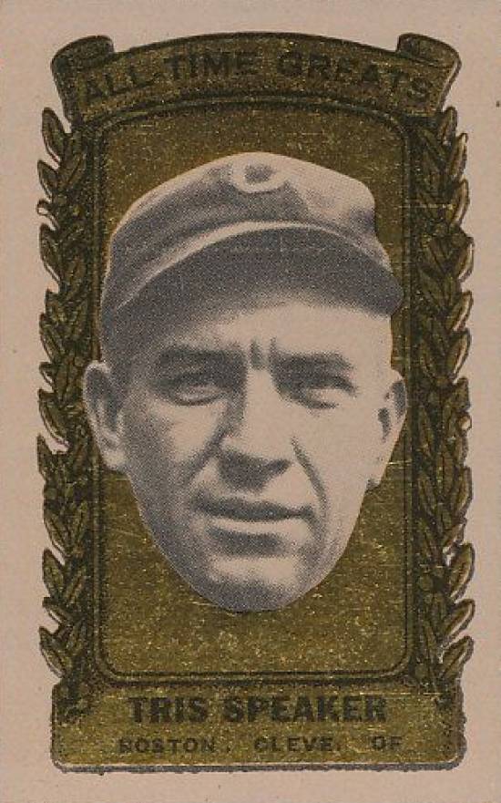 1963 Bazooka All-Time Greats Tris Speaker #24 Baseball Card