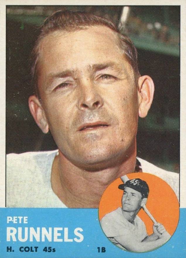 1963 Topps Pete Runnels #230 Baseball Card