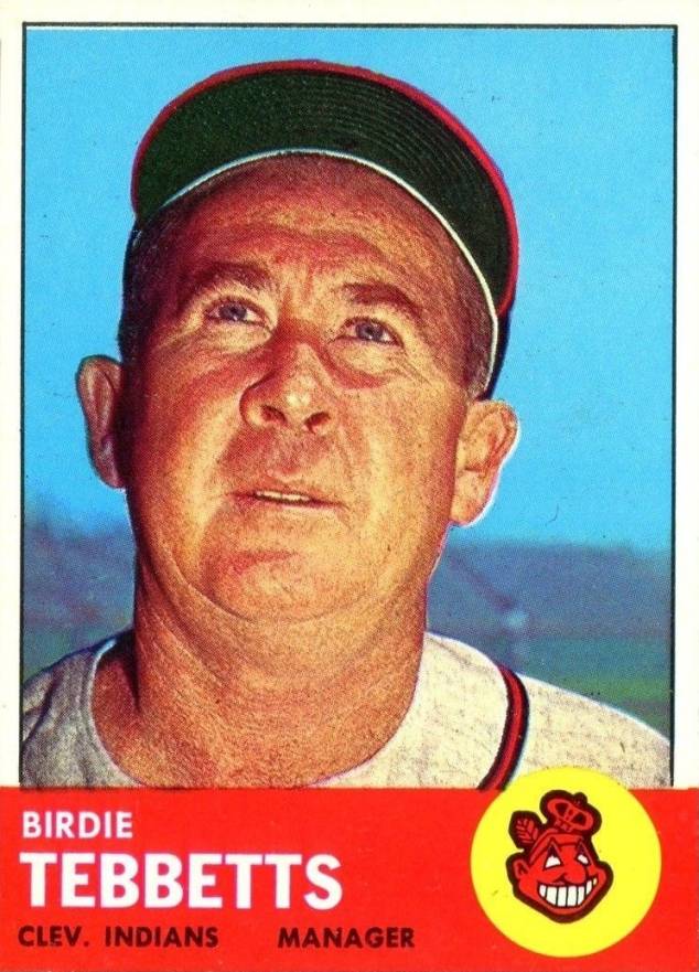 1963 Topps Birdie Tebbetts #48 Baseball Card