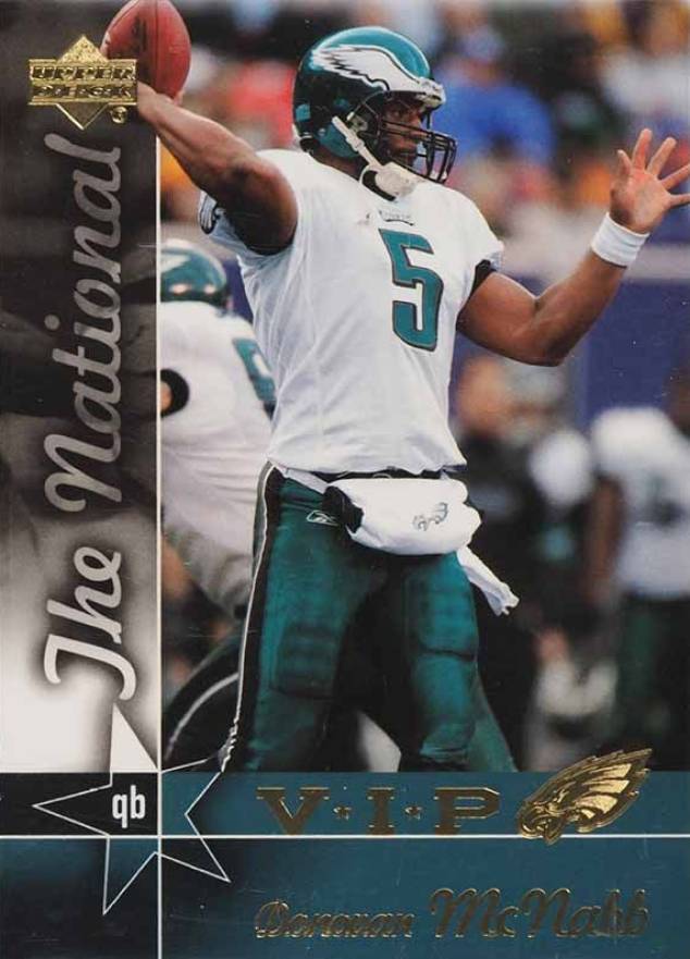 2005 Upper Deck Cleveland National Set Donovan McNabb #VIP6 Football Card