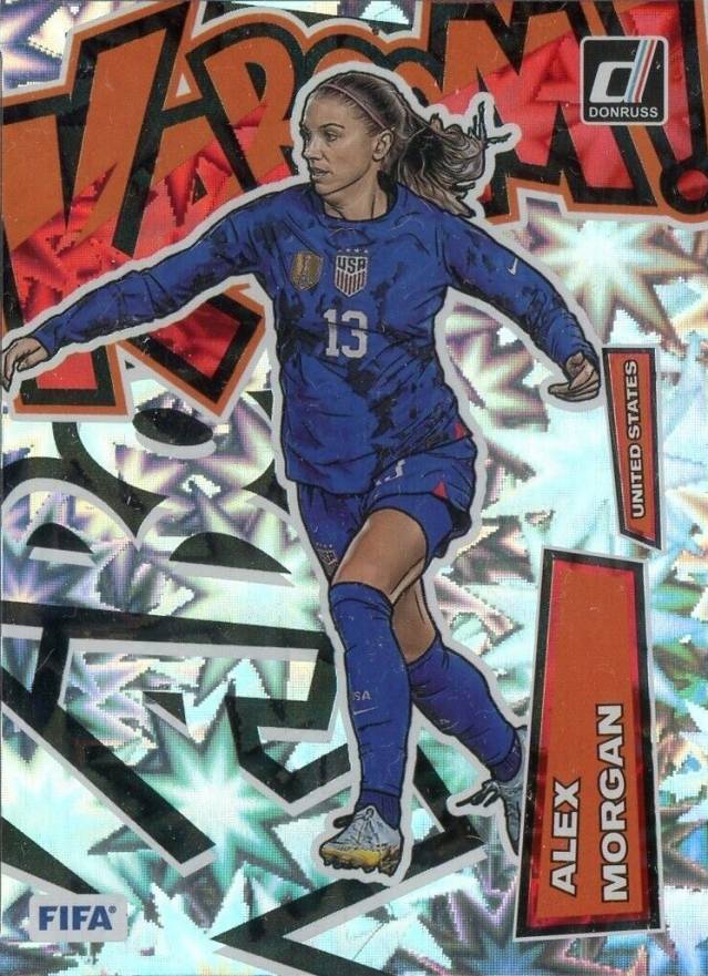 2022 Panini Donruss FIFA Kaboom! Alex Morgan #20 Soccer Card