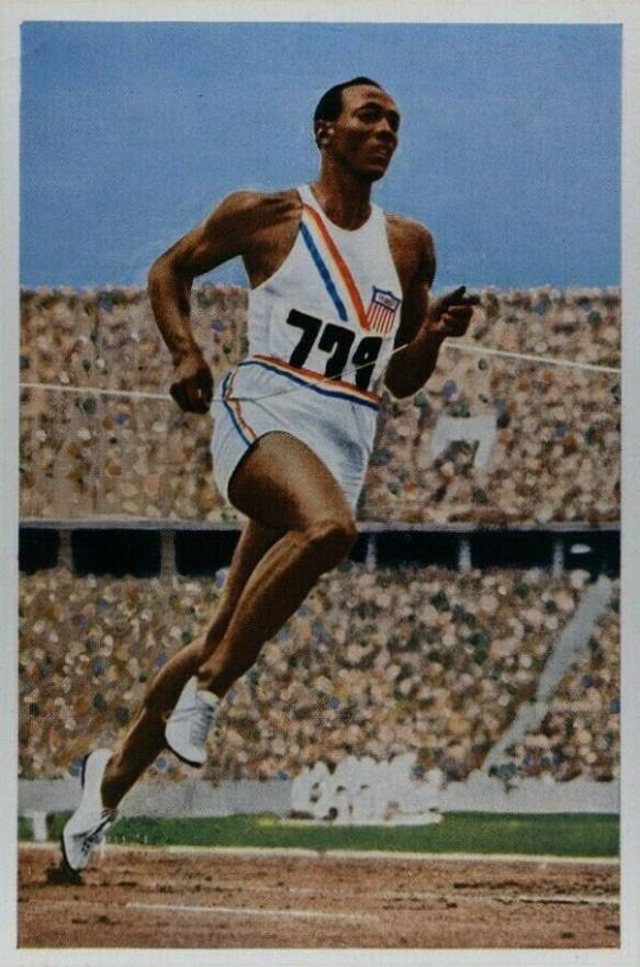 1936 Muhlen Franck Olympia 1936 Jesse Owens #1 Other Sports Card