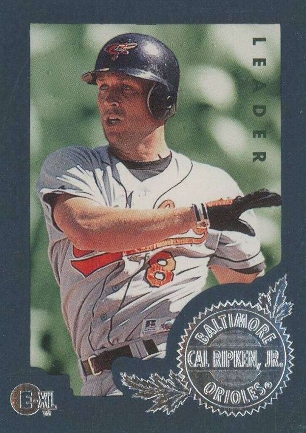 1996 Skybox E-Motion XL Cal Ripken #9 Baseball Card