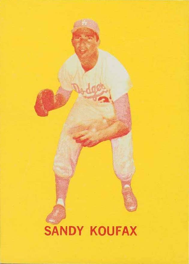 1964 Topps Stand-Up Sandy Koufax #40 Baseball Card