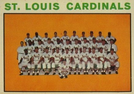 1964 Topps St. Louis Cardinals Team #87 Baseball Card