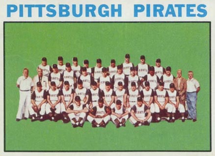 1964 Topps Pittsburgh Pirates Team #373 Baseball Card
