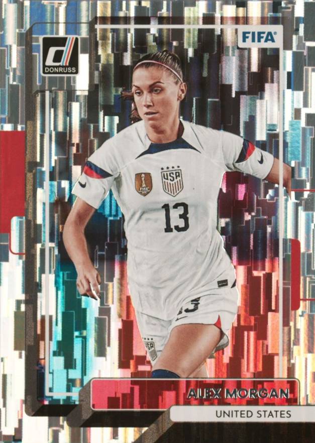 2022 Panini Donruss FIFA Alex Morgan #124 Soccer Card