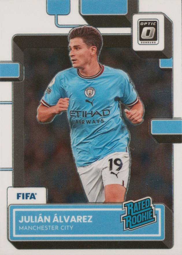 2022 Panini Donruss FIFA Julian Alvarez #198 Soccer Card