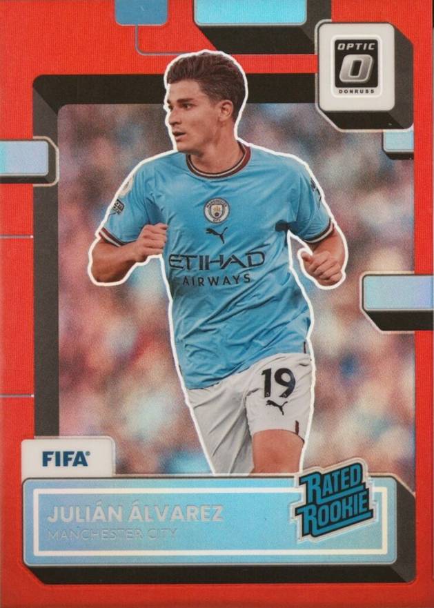 2022 Panini Donruss FIFA Julian Alvarez #198 Soccer Card