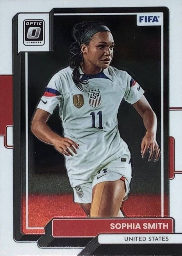 2022 Panini Donruss FIFA Sophia Smith #129 Soccer Card